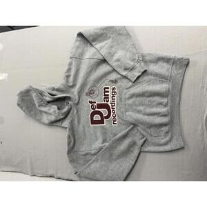 Def Jam Recordings Hoodie DefJam Logo Record - Small